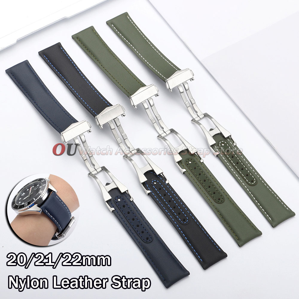 Omega Watch Seamaster - Cinturino per orologio in nylon e