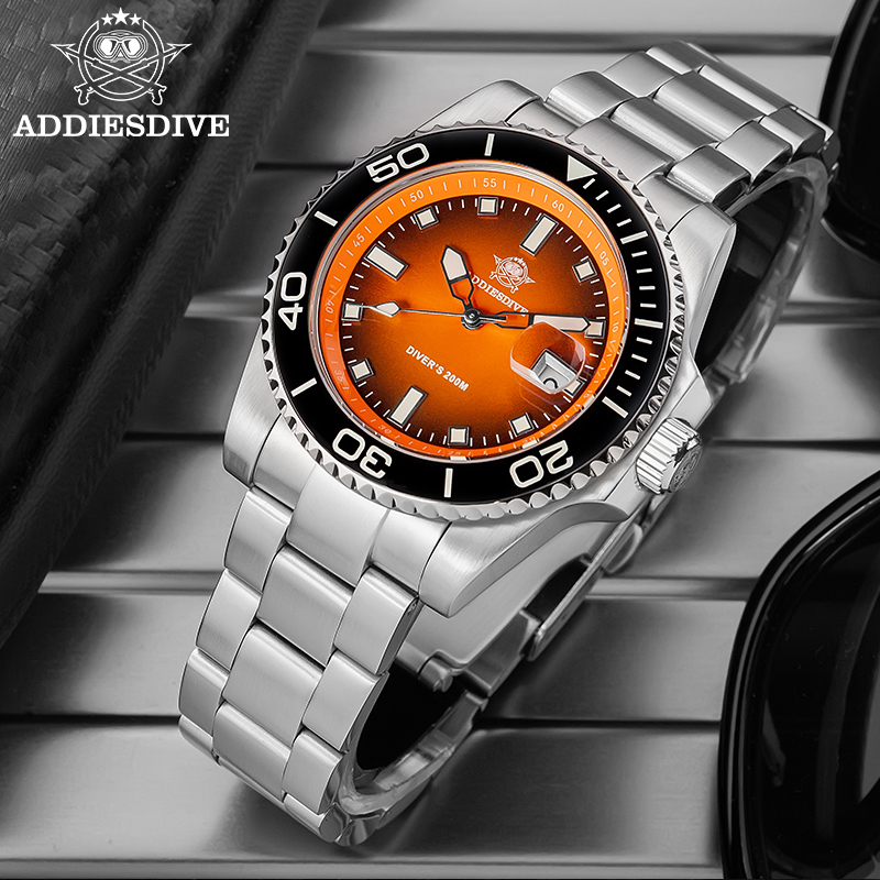 Rolex Watch Submariner - ADDIESDIVE Orologio da uomo al quarzo