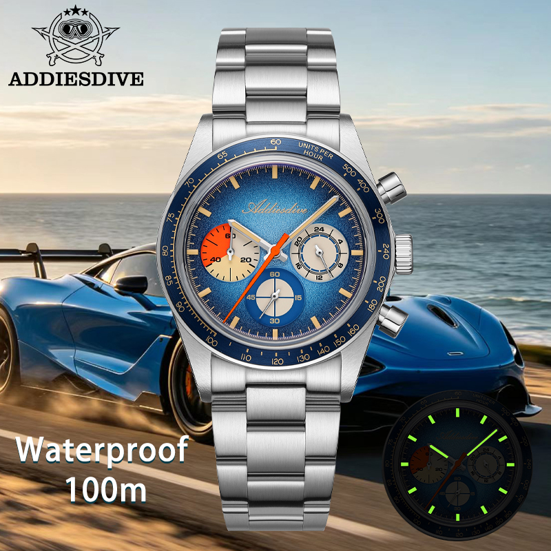 Rolex Watch Submariner - ADDIESDIVE Top Brand AD2551 Orologio cronografo