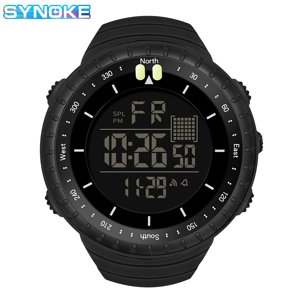 SYNOKE Orologio digitale milit - Canvas Strap Watch recensione e prezzo
