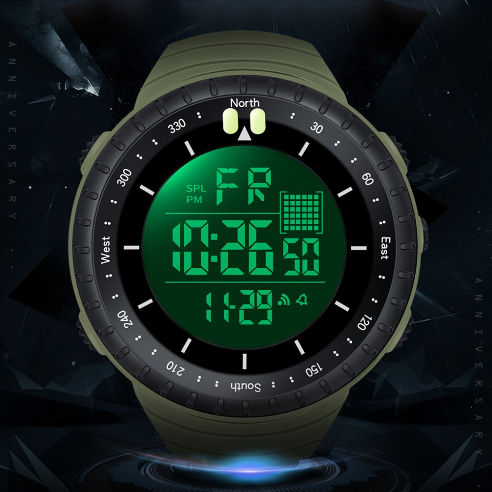 SYNOKE Orologio digitale milit - Canvas Strap Watch recensione e prezzo