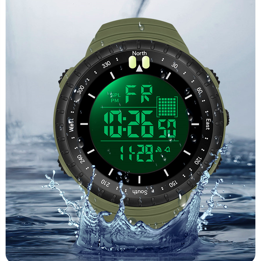 SYNOKE Orologio digitale milit - Canvas Strap Watch recensione e prezzo