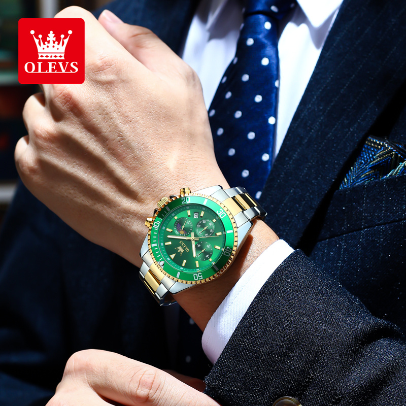 OLEVS 2870 Orologi da Uomo con - Patek Philippe Watch Nautilus recensione e prezzo