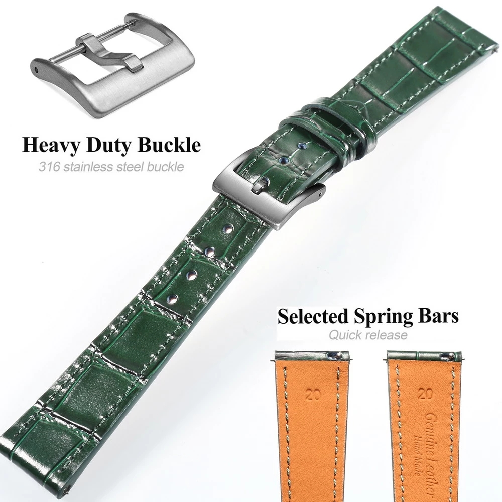 HEMSUT cinturino per orologio  - Suede Strap Watch recensione e prezzo